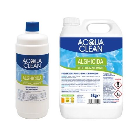 ALGHICIDA PER PISCINE DA LT. 25 TRATTAMENO ACQUE PISCINE ACQUA CLEAN