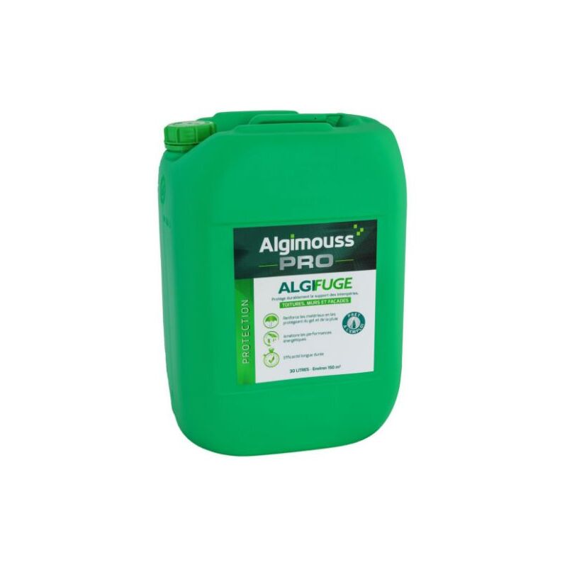 Algifuge - 30 litres - Imperméabilisant toitures, murs, façades Algimouss 047003