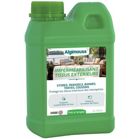 ALGIMOUSS - Impermeabilisant tissus exterieurs 1l