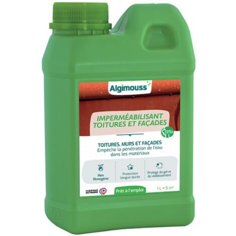 ALGIMOUSS - Impermeabilisant toitures et facades 1 l