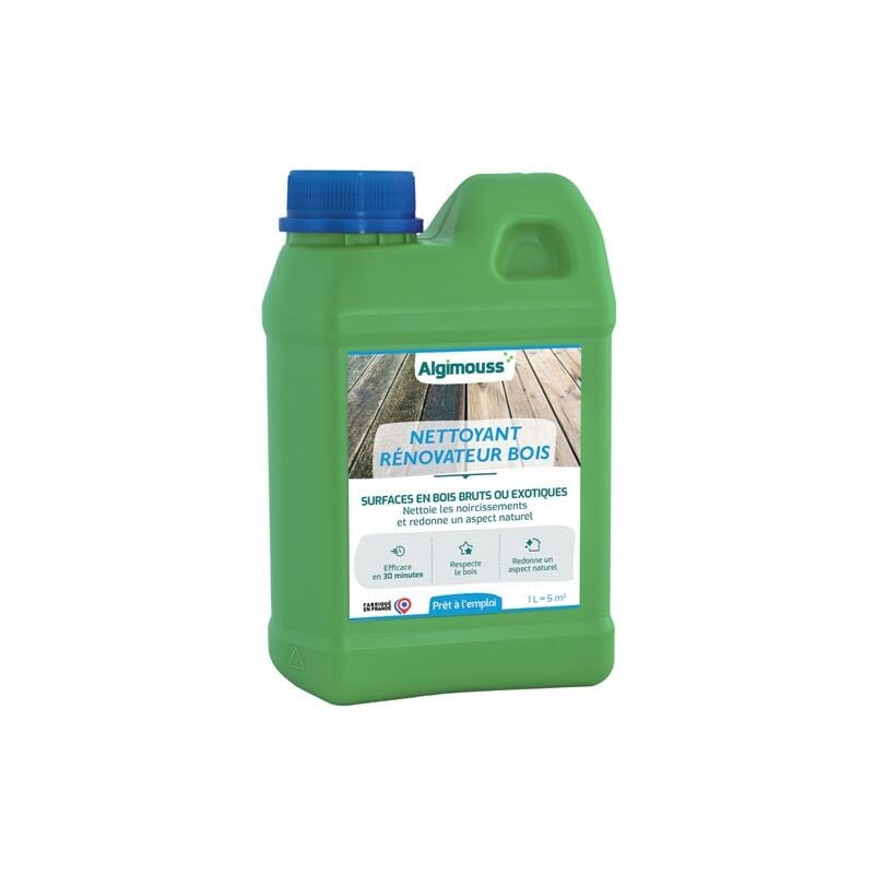 Nettoyant renovateur bois 1l - Algimouss