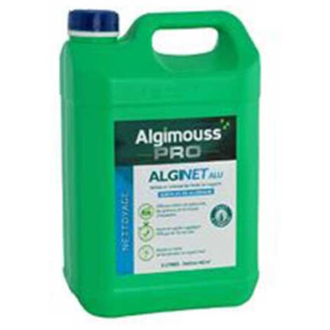 ALGINET ALU - 5 LITRES - Nettoyant Aluminium ALGIMOUSS - 004002