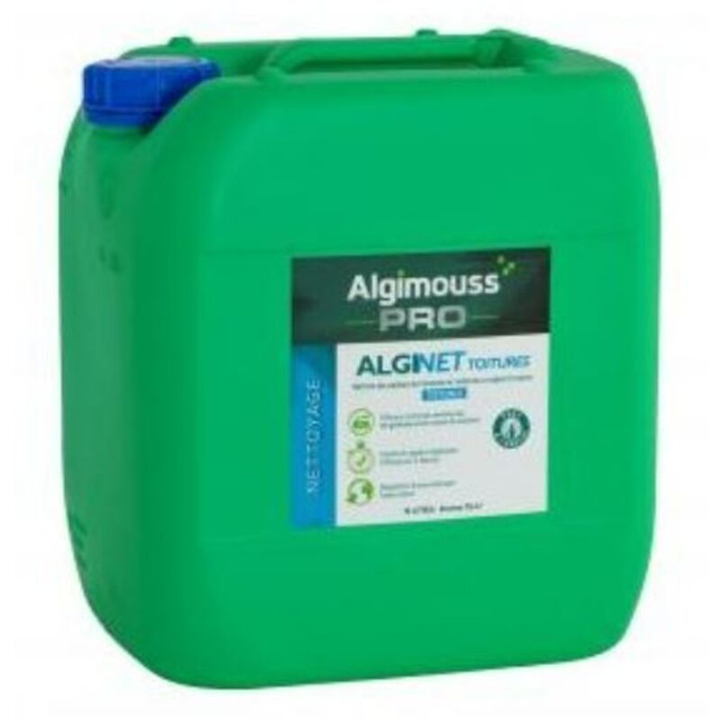 Alginet toitures - 5 litres - Nettoyant toitures spécial lichens gris Algimouss 084001