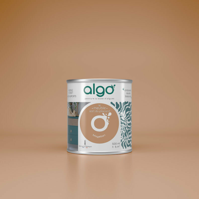 Peinture écologique Algo - Mat - Magellan - 0.5L
