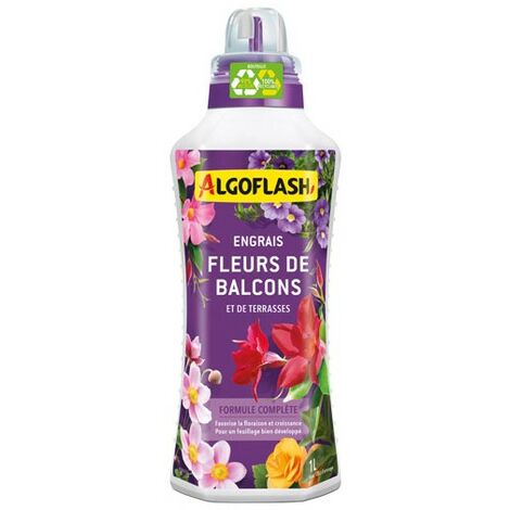 ALGOFLASH - Engrais fleurs terrasses balcon 1l /nc