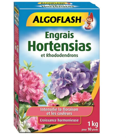 ALGOFLASH Engrais Hortensias et rhododendrons - 1 kg