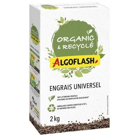 ALGOFLASH - Engrais Universel Organic & Recyclé 2 kg
