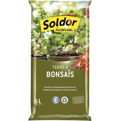 ALGOFLASH - Tierra para Bonsáis 6 L