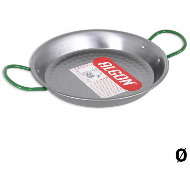 

Paellera Acero pulido Ø 65 cm - 25 raciones - Algon