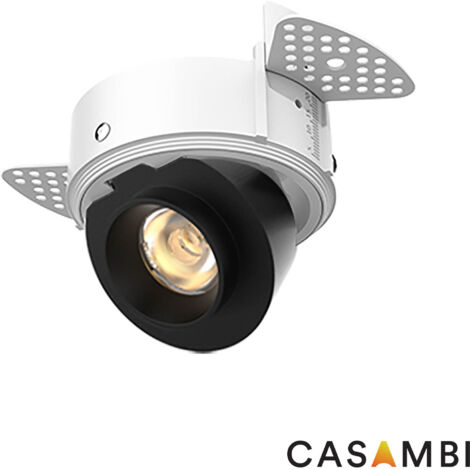 ALIA Trimless Empotrable negro 8W 36º 3000K CASAMBI