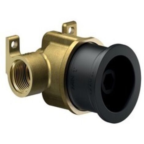 Alibox, parte incasso necessaria Nobili WE00600  Nero