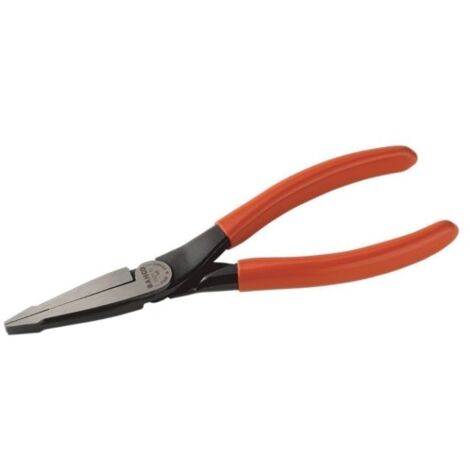 Alicate b/plana larga 160 mm pavonado m/plast 2421 d-160ip b