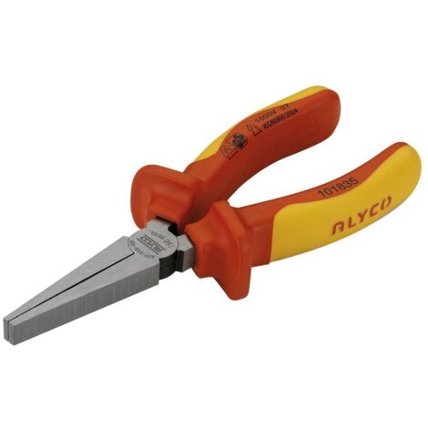 ALICATE BOCA PLANA AISLADO 160 MM