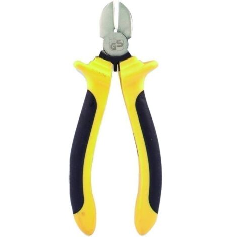 Alicate Corte Diagonal 180Mm Mango Bimaterial Nivel