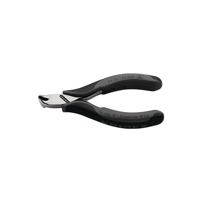 

Knipex - Alicate Corte Frontal Para Electrónica Longitud 120 Mm Forma - 50001708