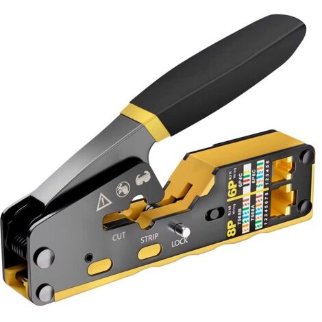 Alicate Crimpador RJ45/R11 Cortante de Exedentes