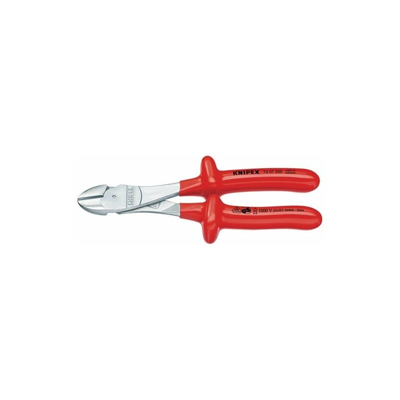 

Knipex - Alicate De Corte Diagonal Extrafuerte Longitud 200 Mm Vde Fo