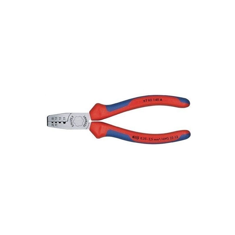 

Knipex - Alicate Para Entallar Punteras Longitud Total 145 Mm 0,25-2,