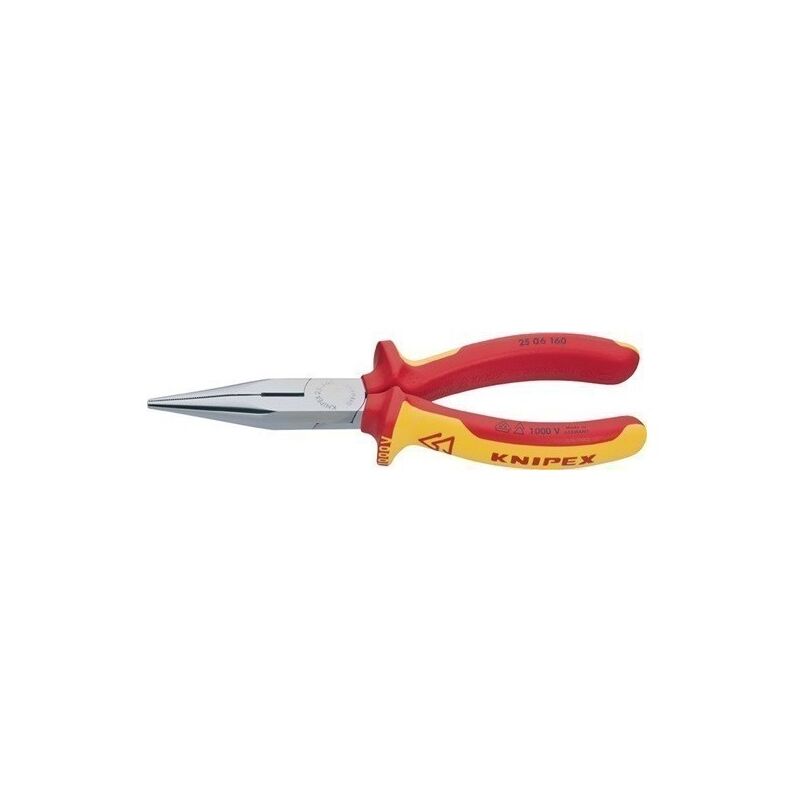 

Knipex - Alicate De Boca Plana Semirredonda Din Iso 5745 Longitud 160