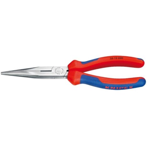Alicate montaje semicir 200mm boca recta m/bim knipex