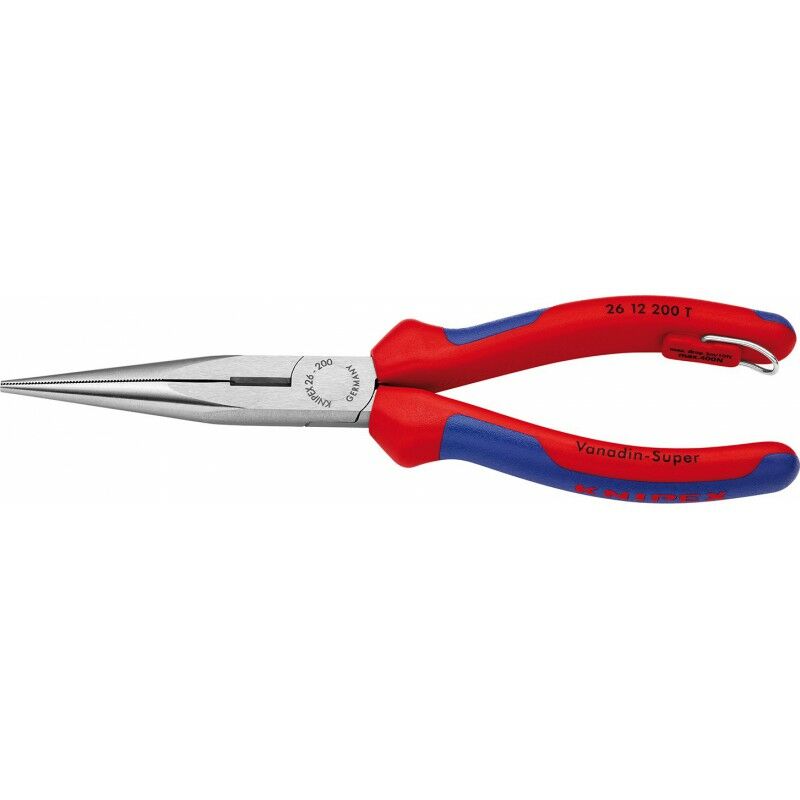 

Knipex - Pinza demi-círculo con cortante/ojete de fijación/gaines bi-materia 200mm pulido 2K