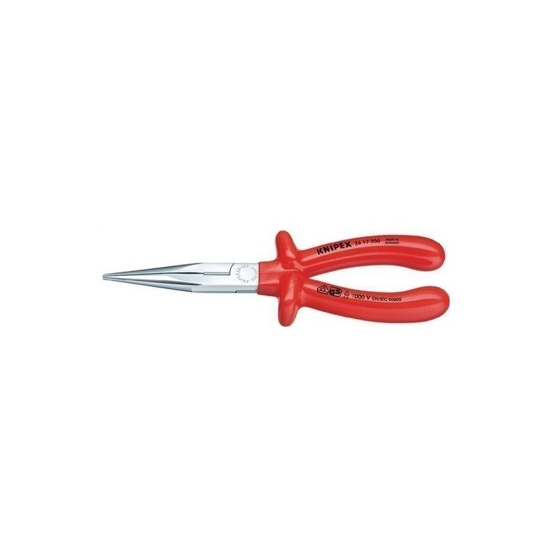 

Knipex - Alicate De Boca Plana Semirredonda Longitud 200 Mm Recto Vde