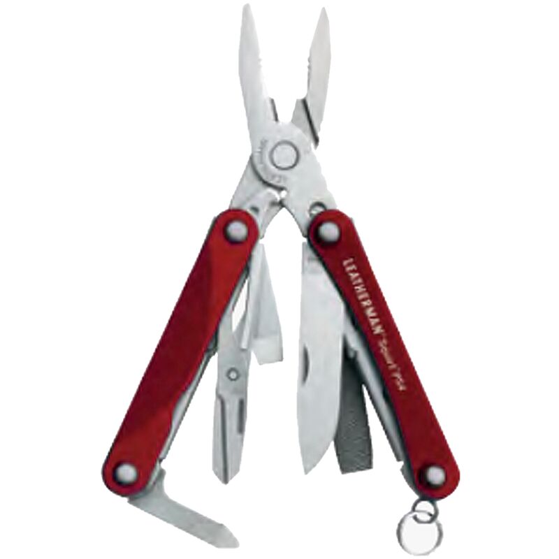 

Alicate Multiusos Leatherman Squirt PS4 de color Rojo en acero inoxidable 20013