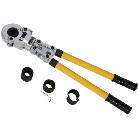 Alicate para engarzar profesional con contorno pex tubos de aluminio perfil espesor 16-32mm 160000646