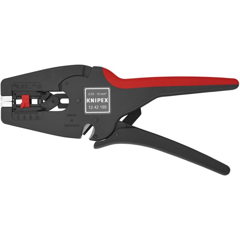 

Knipex - Pinza de pelar automático MultiStrip® 10, sección del conductor : 0,03-10 mm²