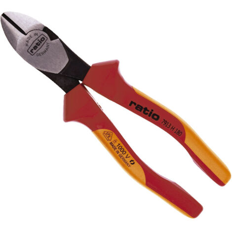 Alicate seguridad corte diagonal RATIO serie PRO 180mm -