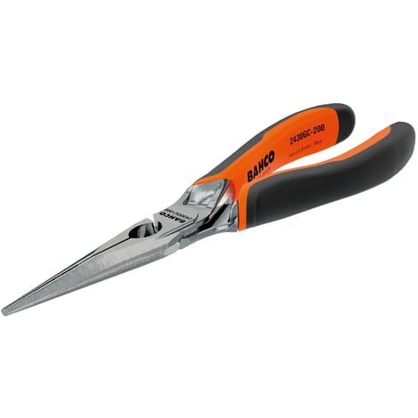 ALICATE SEMICIRCULAR PUNTA RECTA 160MM M/BIM AC CROM ERGO BA