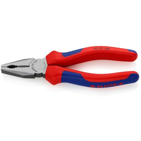 Alicate universal 160mm negro max 3,1 m/bim 03 02 160 knipex
