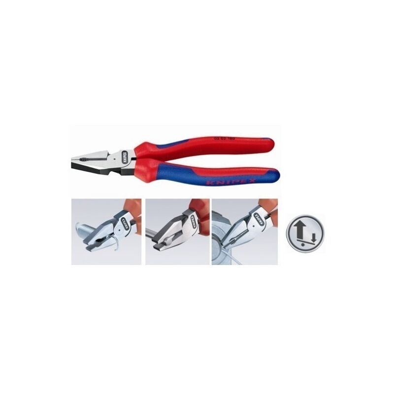 

Alicate Universal 180Mm Mango Bimaterial Knipex