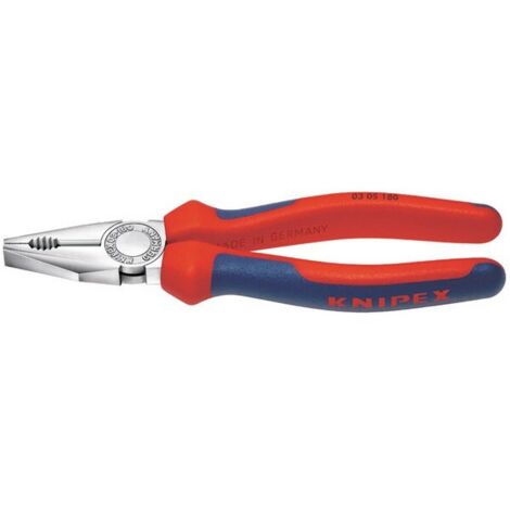 Alicates combinados KNIPEX cromados 180 mm