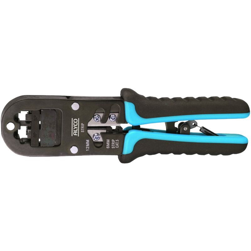 Carraca engastador terminales red/telef. Alyco