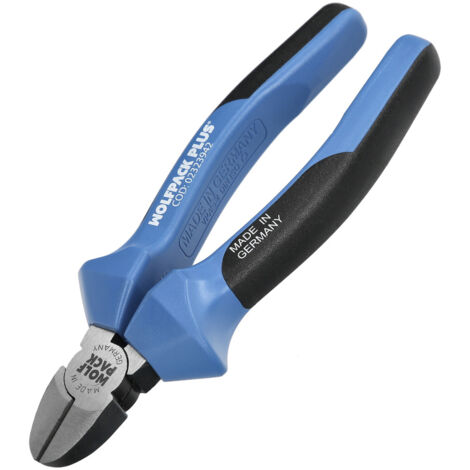 Alicates de corte diagonal "Heavy Duty" DIN/ISO Plus con mango ergonómico antideslizante