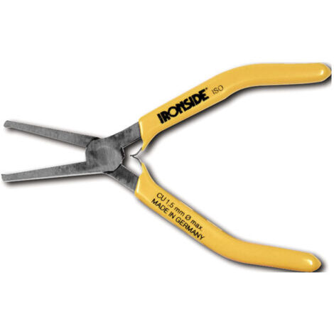 Alicates de corte ironside 121136 mangos plásticos 130 mm