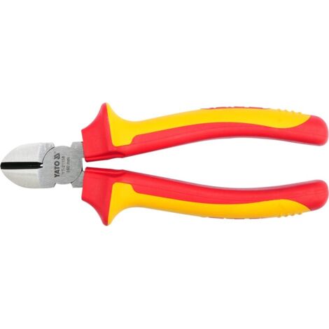 Alicates de corte lateral, VDE 160 mm YT-21158 YATO