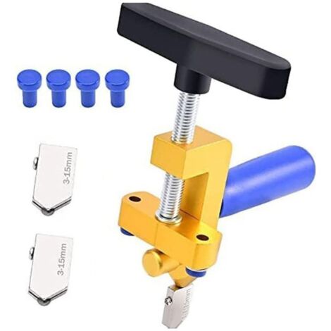 Alicates de corte manuales ergonómicos 2 en 1 para un uso cómodo tanto para aficionados al bricolaje como para colocadores de azulejos profesionales.