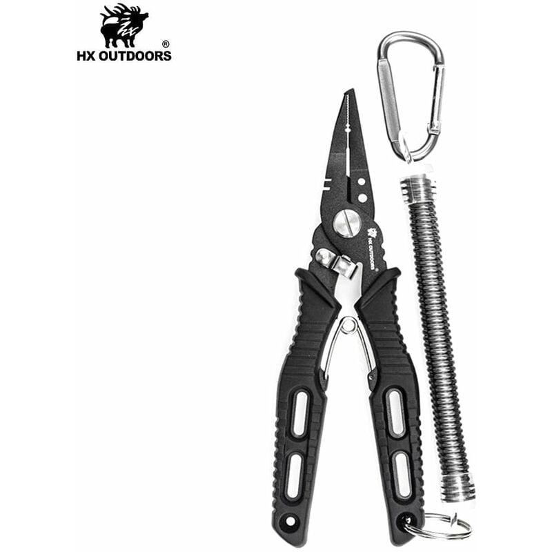 

Alicates de pesca para exteriores HX 420 Alicates para quitar anzuelos de acero inoxidable Herramienta de anillo dividido Accesorios para equipos de