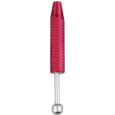 Alicates de punta redonda, alicates de joyería de cuatro mordazas, herramientas de sujeción para joyería de aleación de zinc. (Juego de dos piezas, rojo)