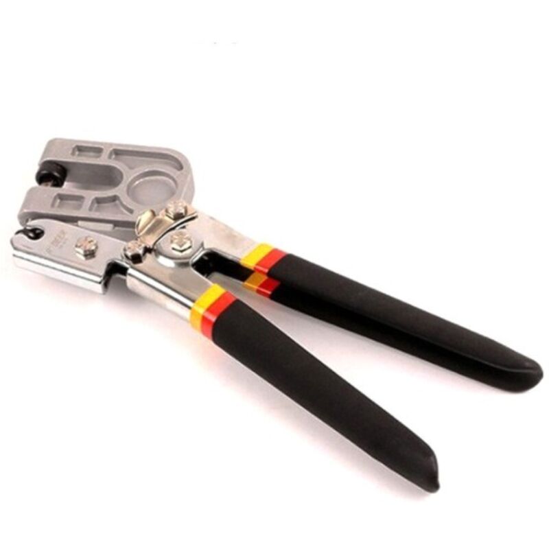 Alicates de quilla de un solo mango, alicates de perforación para instalación de quilla montada en el techo, de 0,4 a 0,5 mm, operación con una mano