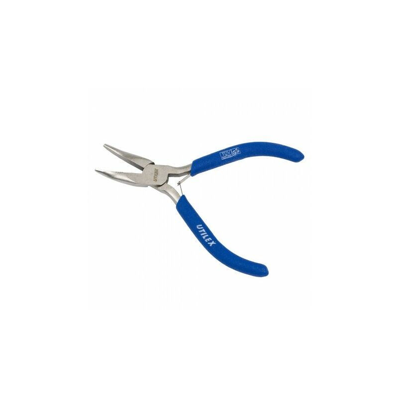 

Utilex - Alicates mini boca curva 120 mm.