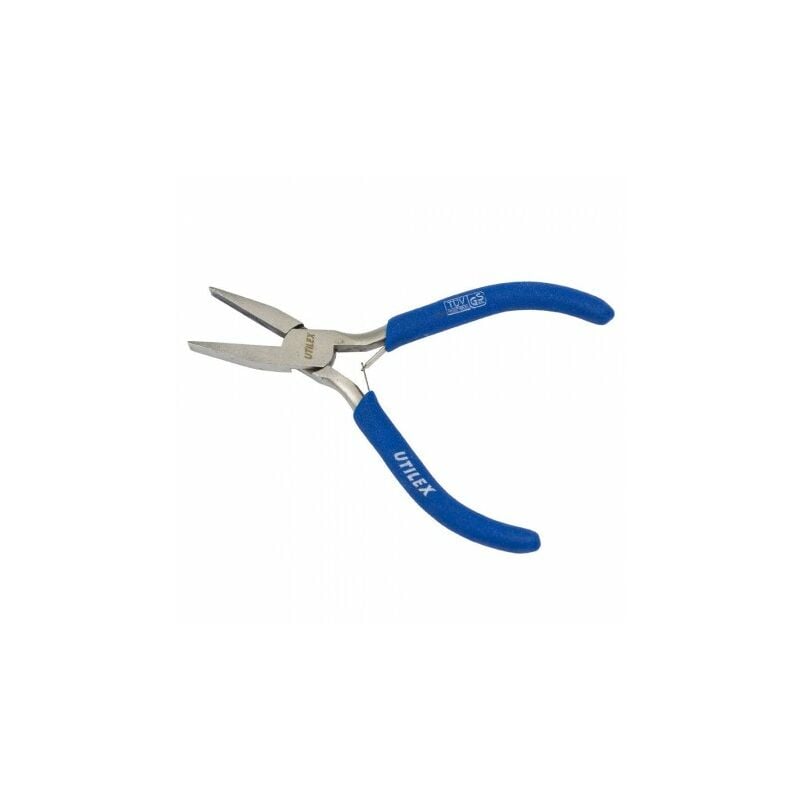 

Utilex - Alicates mini boca plana 125 mm.