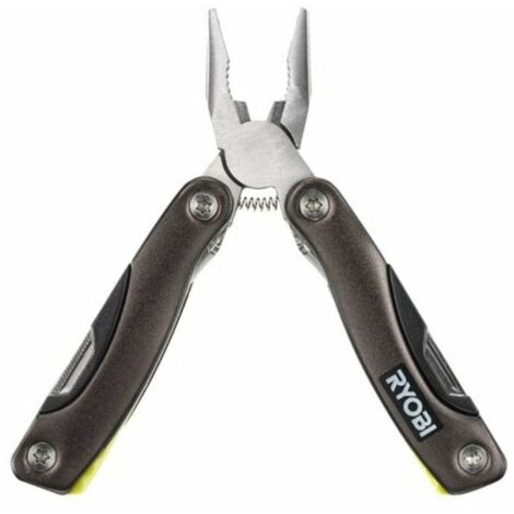 Alicates multiusos Ryobi RMT14 tamaño de bolsillo de acero 14 en 1