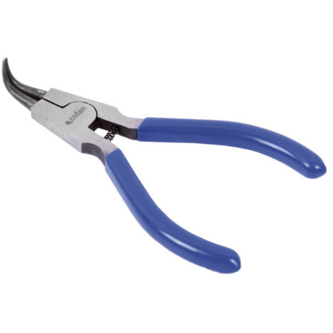 Alicates para arandelas con circlip exterior curvo en acero de alta calidad, diferentes tamaños                                                          175 mm Ø 19-60 mm