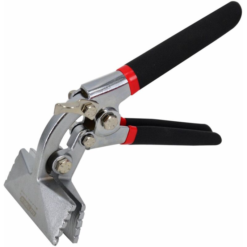 Alicates para perfilar curvas AWTOOLS, mordazas de 210 mm, 80 x 35 mm