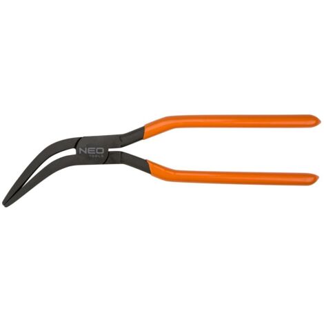 Alicates para techos, curvados, 45'