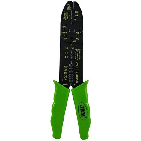 Alicates para terminales aislados y no aislados 9" JBM 52761