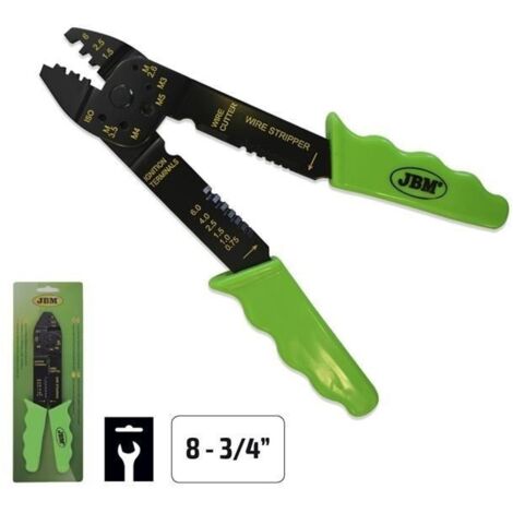 Alicates para terminales no aislados 8-3/4" JBM 52762